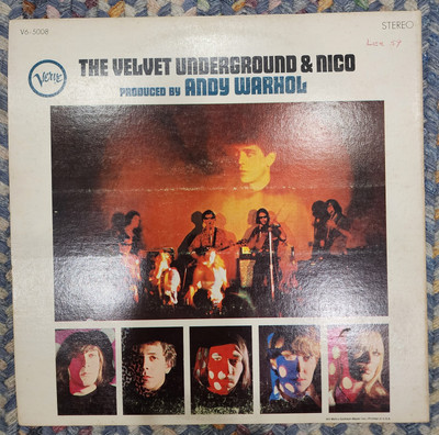 RARE Andy Warhol The Velvet Underground & Nico 1968 Banana Sticker
