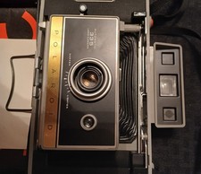Polaroid Automatic 335 Land Camera W/ Case, Flash  Extras VINTAGE CLEAN 
