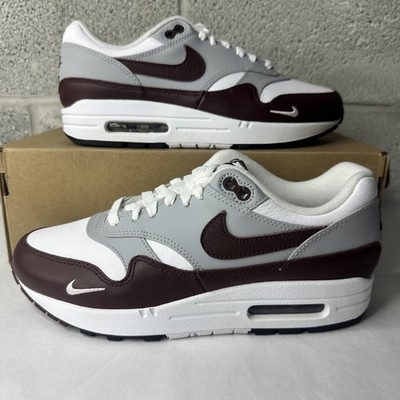 Nike Air Max 1 PRM Mystic Dates White Brown Grey MEN'S Sz 7.5 W 9 DB5074-101