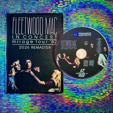 FLEETWOOD MAC LIVE mirage tour 1982 (2026 Remaster from LaserDisc to DVD) SEALED