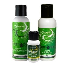 Demodex Eliminating Kit: Make up Remover, Facial Wash, Lids  Lash Lotion