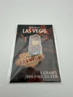 Fine Silver 5G Art Bars Las Vegas  Jackpot Slotmachine Design Sealed .999 X2