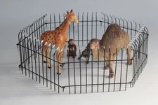 Giraffe Dromedary Monkeys Zoo Elastolin Hausser Composition Toy (65728)