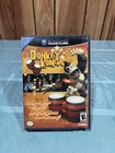 Donkey Konga (Nintendo GameCube, 2004) NO MANUAL Tested & Working 🔥🔥🔥