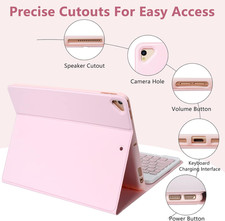 for Ipad 9Th Generation Case with Keyboard, for Ipad 8Th 7Th Generation Case ...