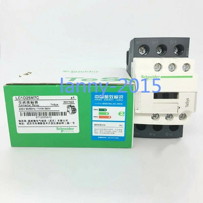 1pcs New  FOR  Contactor LC1D25M7C 25A AC220V-