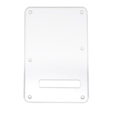 Musiclily Silver Mirror Back Plate For Fender USA/Mexican Strat Standard Guitar