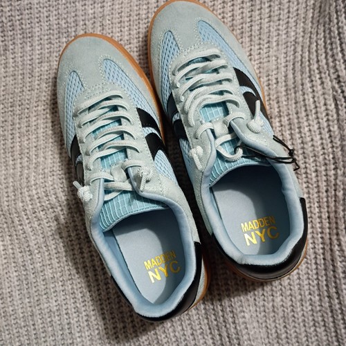 Madden NYC women’s size 8 light blue sneakers NIB back to school (orig $42.99)