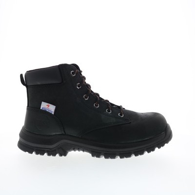 Hoss Basin 60141 Mens Black Leather Lace Up Work & Safety Boots 5