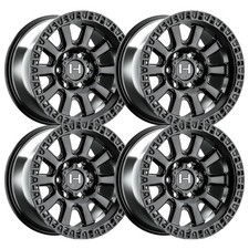 Set-4 Hostile Crawler 20x9 8x6.58x165.1 Satin Black 1mm Wheels Rims 20 Inch