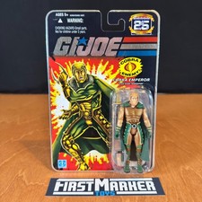 2007 GI Joe 25th Anniversary Hasbro Serpentor Cobra Emperor New MOC