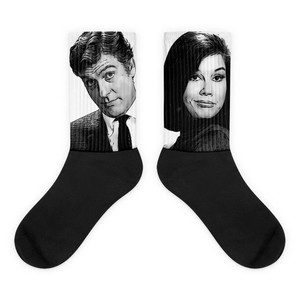Rob and Laura Petrie TV Sitcom Socks