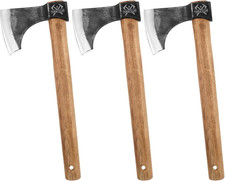 Professional Throwing Axe, 3 Pack 16.5" Throwing Axes and Tomahawks with 1065 Hi