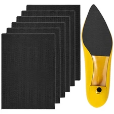 6 Pcs Shoe Protectors Self Adhesive Silicone Non-Slip Shoes Cover Protectors