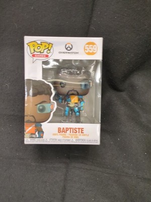 Funko Pop! Games: Overwatch Baptiste #559 Vinyl Figure New Slightly Damaged Box