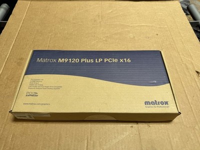 Matrox M9120 (M9120E512LPUF) 512MB DDR2 SDRAM PCI Express x16 Graphics adapter