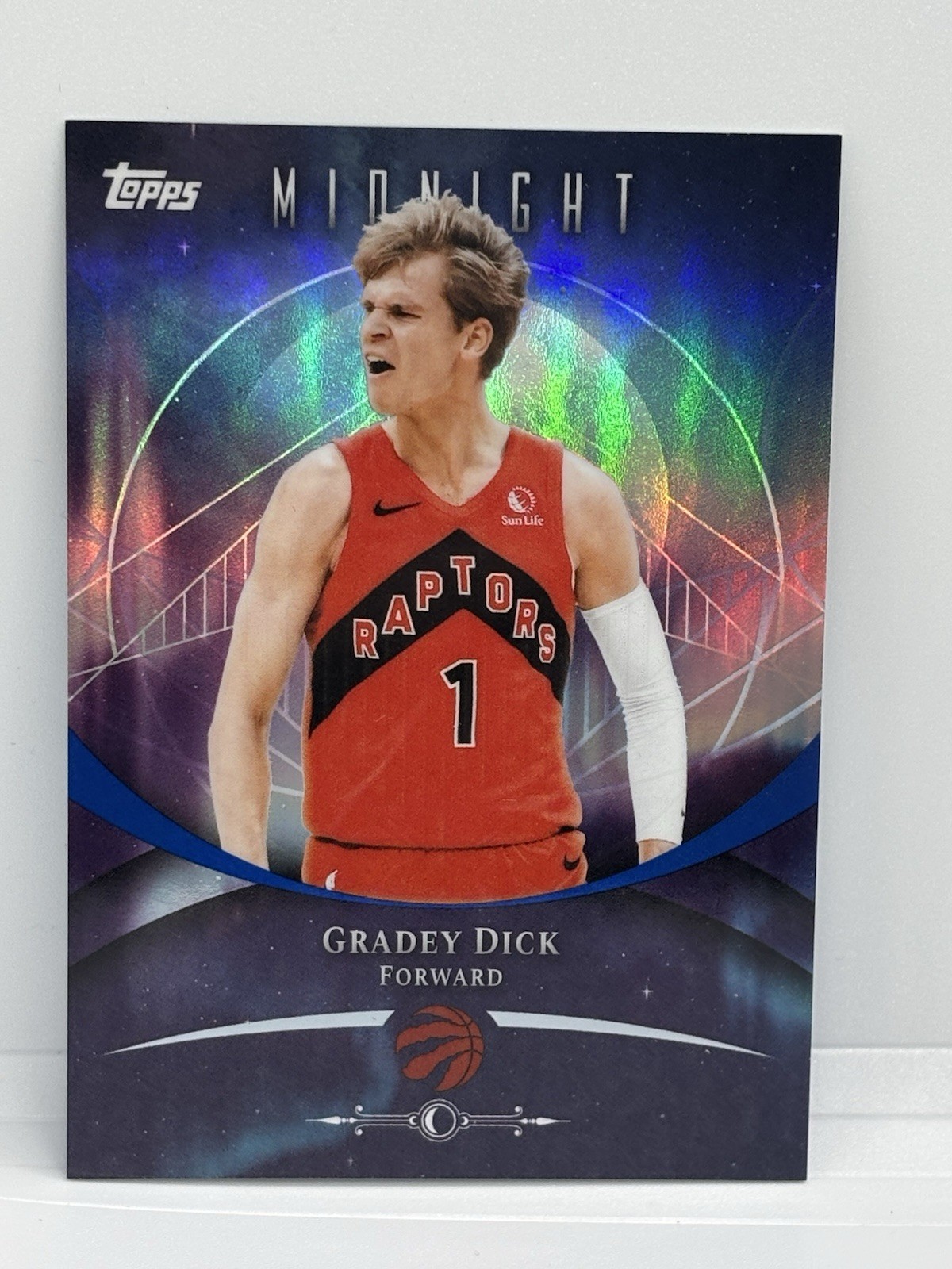 2025-26 Topps Midnight - Gradey Dick #6 Toronto Raptors