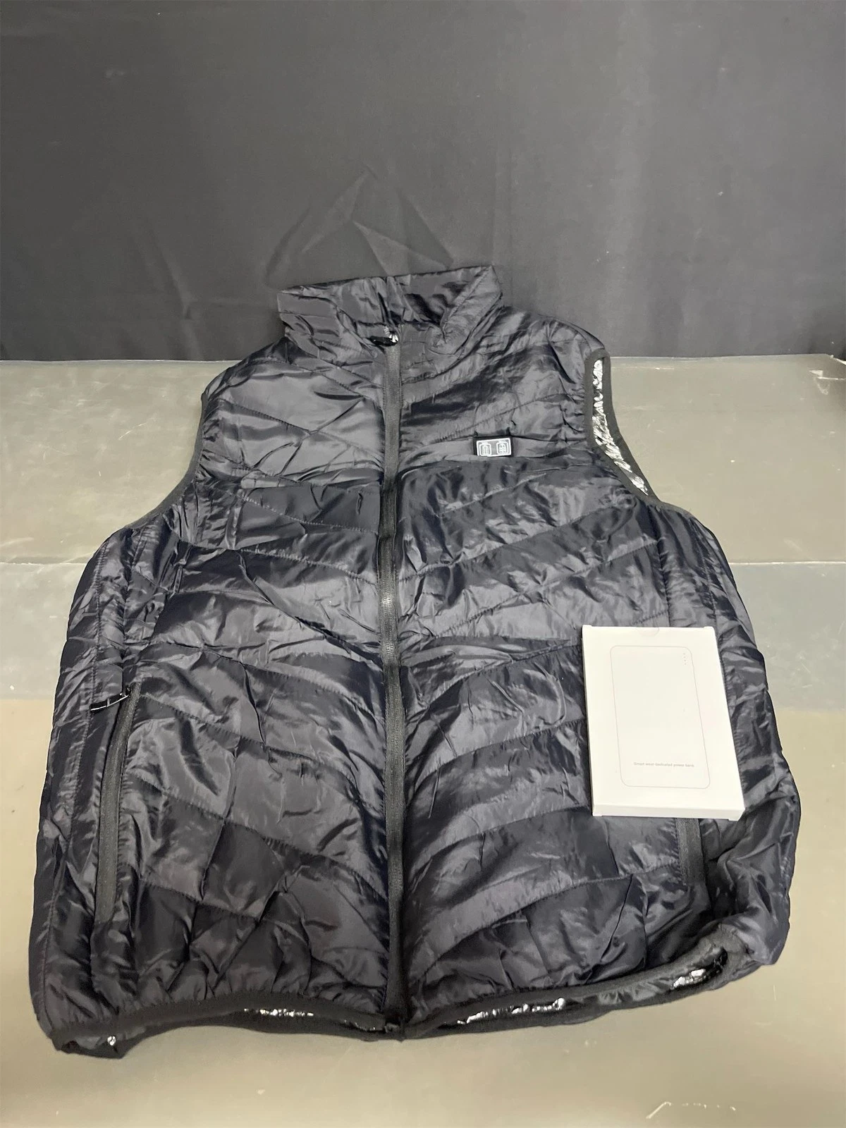 aqxreight Heated Vest USB Powered 3 Levels Temp Warm Washable Lightweight Electr