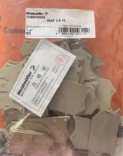 1 bag (50pcs)  WAP2.5-10 1050000000   Terminal Block Accessories