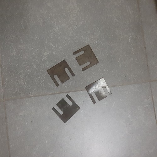 Triumph  TR4A TR250 TR5 TR6  Spureinstellscheibe Hinterachse ( Aluschwinge)