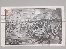 Carte postale postcard poste de campagne prise de Namur 1914 guerre mondiale ...