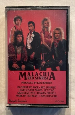 Malachia - Red Sunrise (Original Wayde Records - NEW Cassette) VCC-005 Guardian