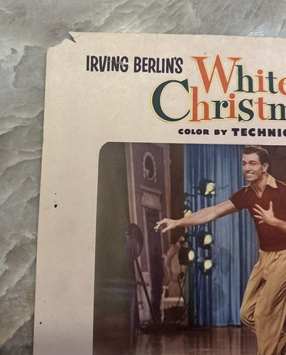 1954 White Christmas Lobby Card 11" X 14" Irving Berlin's - Picture 5 of 9
