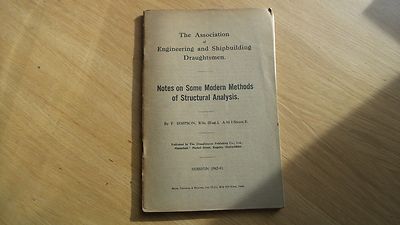 Vin 35 - Notes On Modern Methods of Structural Analysis