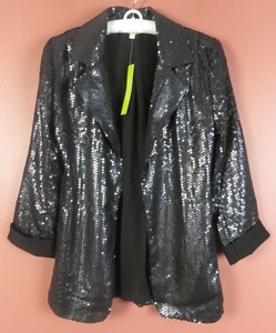 gianni bini sequin blazer