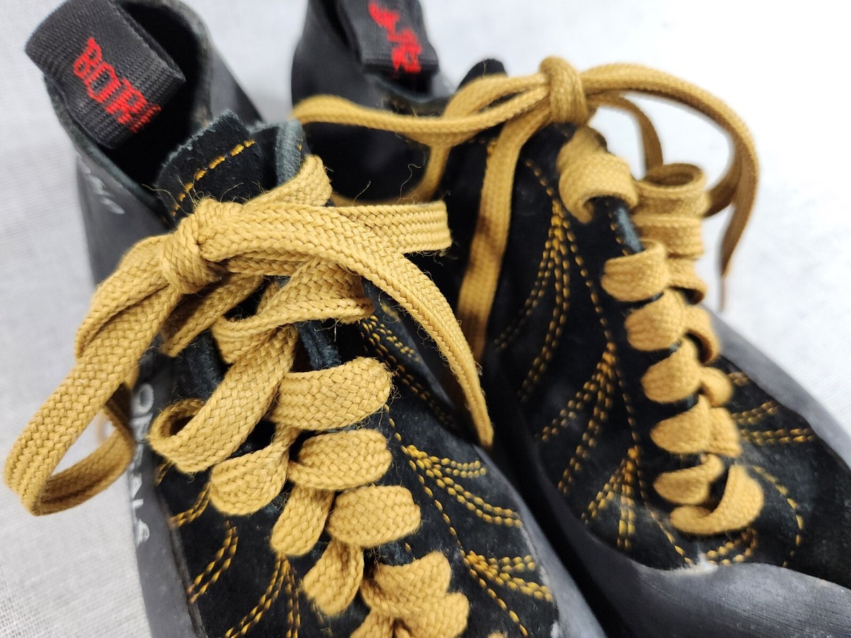 Boreal Diablo Mens Rock Climbing Shoes Size Black Yellow Lace