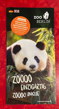 ZOO BERLIN BROCHURE - BERLIN, GERMANY - GERMAN & ENGLISH