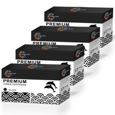 Image of 4 Black Toners Cartridge fits Brother TN241 DCP-9020CDW HL-3140CW HL-3170CDW
