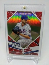 Jacob DeGrom 2021 Stadium Club Chrome 3/5 Red Beam Team 🔥🔥🔥