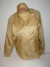 Haband Insulated Snap Jacket Windbreaker Shimmer Gold S
