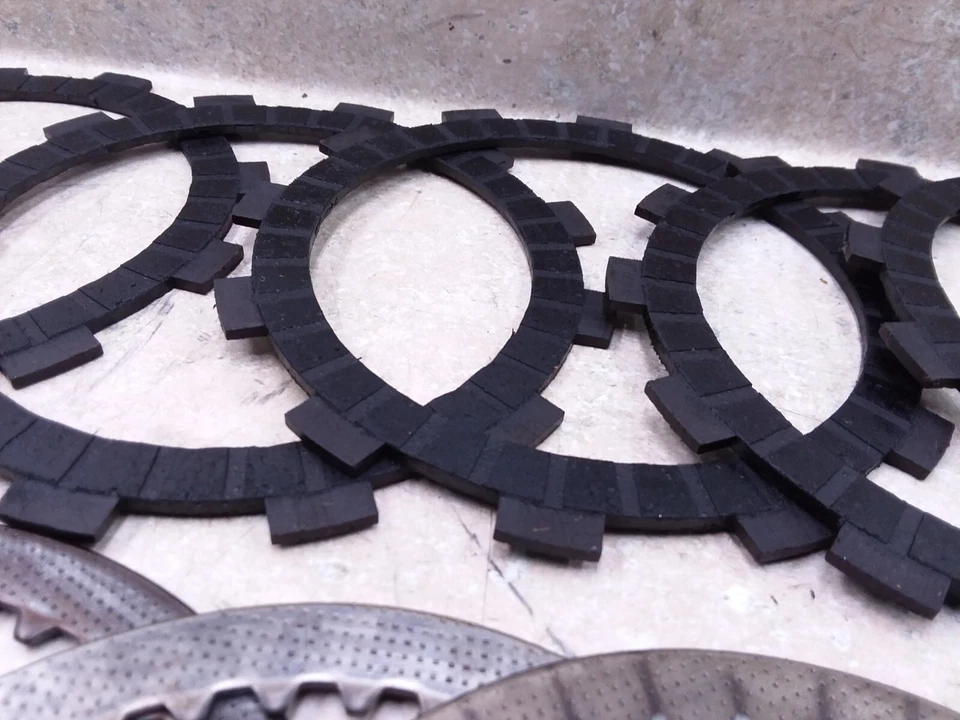 Lote placa embrague interior motor enduro Suzuki 370 DR DR370 1979 ANX-C Foto 4 de 4