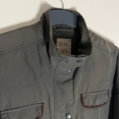 JACK MURPHY Womens Outdoor Button / Zip Belted Pocket Lined Coat Size UK 14 - 第 2/16 張圖片