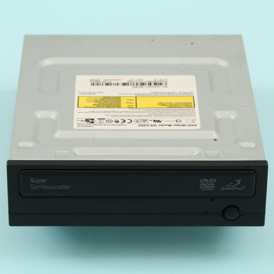 Toshiba Samsung Black 18X 48X IDE DVD-RW CD-RW DVD Drive 5.25" SH-S202 UltraATA - Image 2 of 4