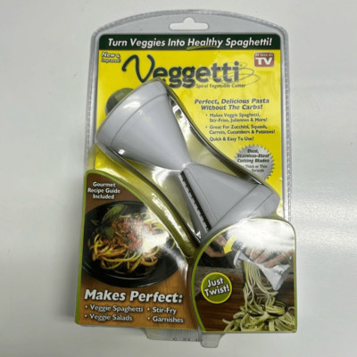 Veggetti Turn Vegetables to Healthy Spaghetti As Seen on TV Pasta Without Carbs