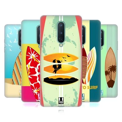 HEAD CASE DESIGNS SURFBOARDS SOFT GEL CASE FOR GOOGLE ONEPLUS PHONES - Image 1 of 4