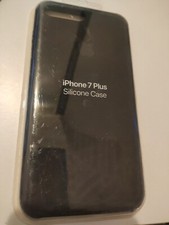 Custodia iPhone 7 PLUS Cover TPU Silicone Originale Case GENUINE APPLE nero blac