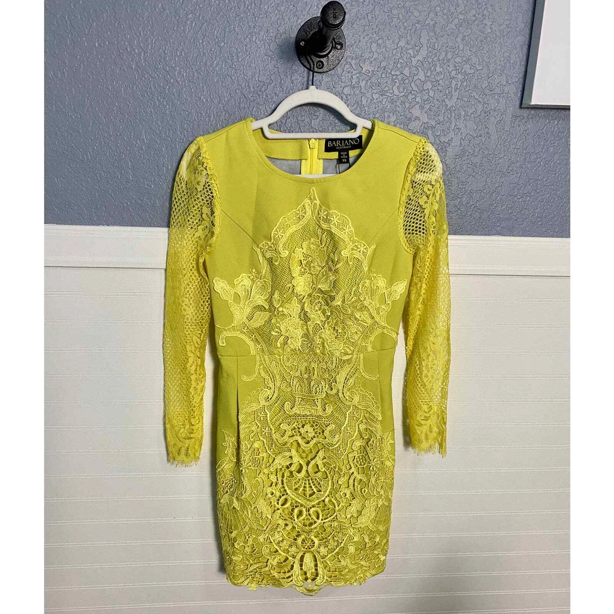Yellow suede hot sale dress