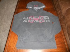 Under Armour boys sweat shirt hoodie size Y S youth small loose