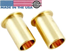 89-98 Cummins 12V Bell Crank Throttle Shaft Linkage Bushings Pair Brass Upgrade