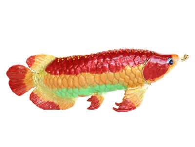 Feng Shui Bejeweled Arowana Fish