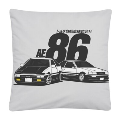 Kissenbezug Kissenbezug Drift Toyota Trueno AE86 45x45cm 