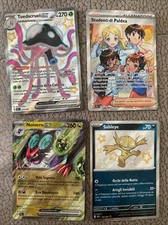 POKEMON LOTTO CARTE BABY SHINY HOLO DESTINO DI PALDEA ITALIANO NEAR MINT