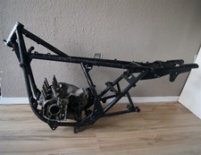 1974 kawasaki H2 kh750 frame & matching engine cases motor set triple 74 h2b