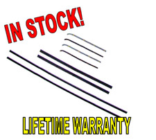 1960-1963 Chevy Gmc Truck Door Felt Kit Window Channel Beltline Molding C10 C20 1960-1963 Chevy Gmc Truck Door Felt Kit Window Channel Beltline Molding C10 C20