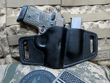 Survival Series Fits Sig Sauer P938, 9mm, Leather Holster with Mag Holder