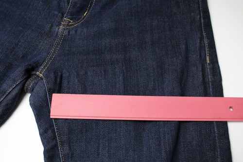RALPH LAUREN Denim&Supply Jeans Super Skinny Donna W29/L32 Blu Scuro Stretch - Foto 8 di 11